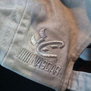 Dale Earnhardt Adjustable Hat Nascar Racing Gray Cap #3 NWOT Chase Authentics